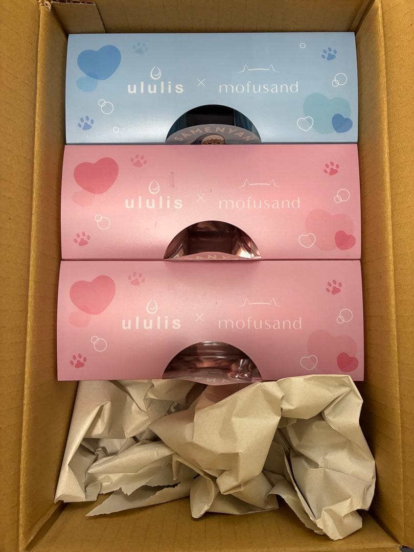 ウルリス　モフサンド　シャンプートリートメントセット　3箱