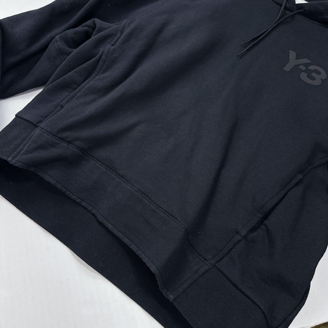 Y-3 クラシックチェストロゴフーディ　XS ブラック　ヨウジヤマモト