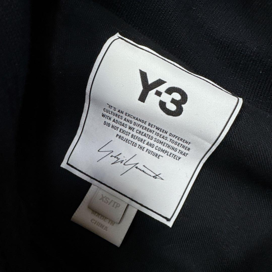 Y-3 クラシックチェストロゴフーディ　XS ブラック　ヨウジヤマモト