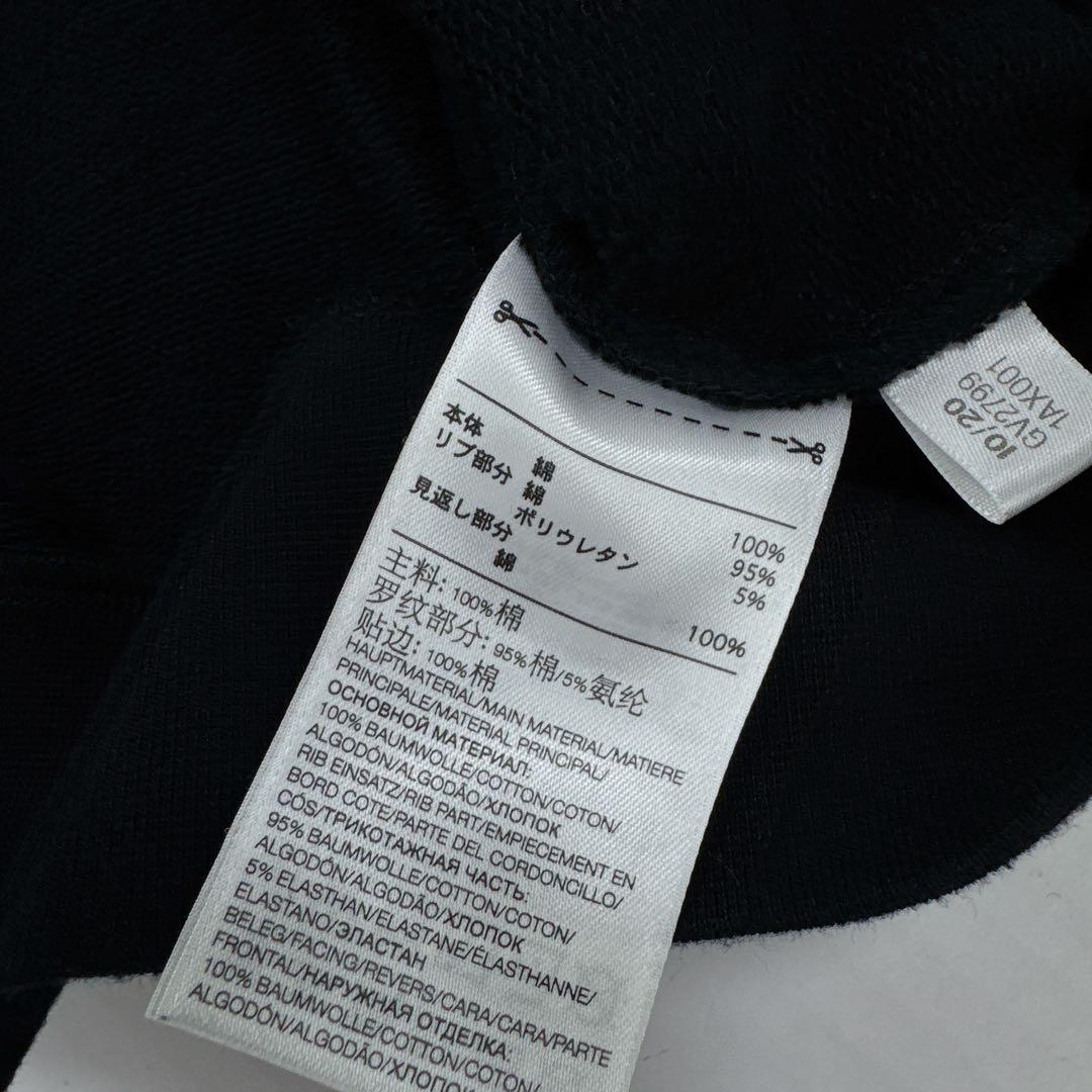 Y-3 クラシックチェストロゴフーディ　XS ブラック　ヨウジヤマモト