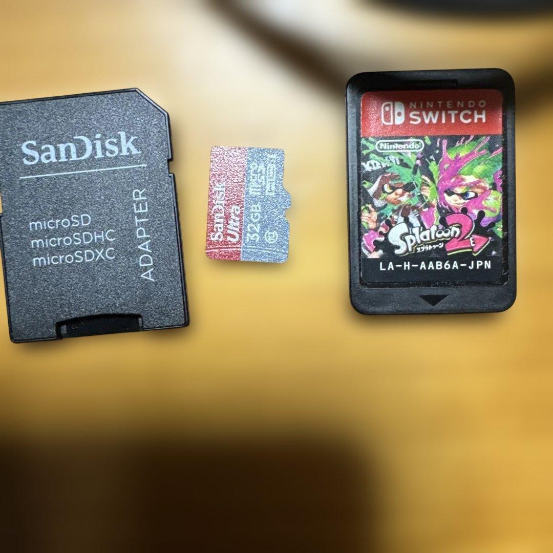 Switch 本体　箱あり、付属品完備、ソフト付