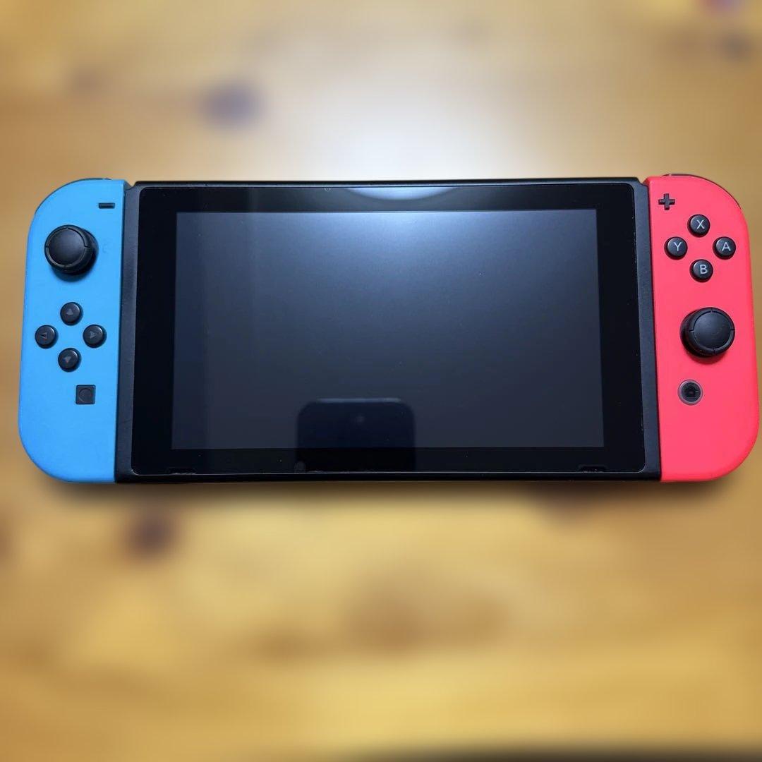 Switch 本体　箱あり、付属品完備、ソフト付