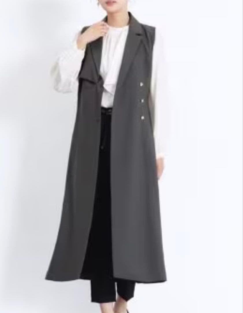 新品未使用ヤマダヤfennelアンティークボタンジレワンピース