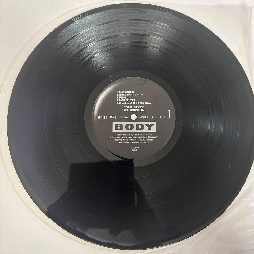 THE ROOSTERZ Four Pieces LP ルースターズ レコード