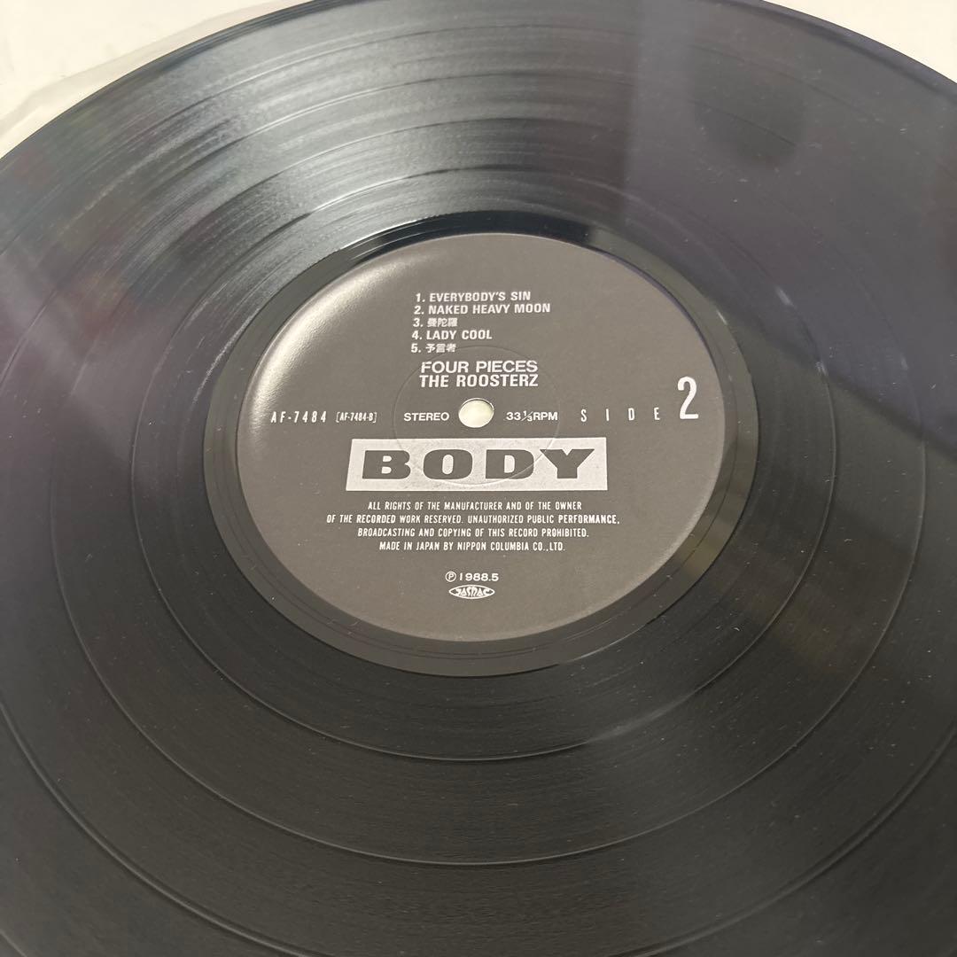 THE ROOSTERZ Four Pieces LP ルースターズ レコード