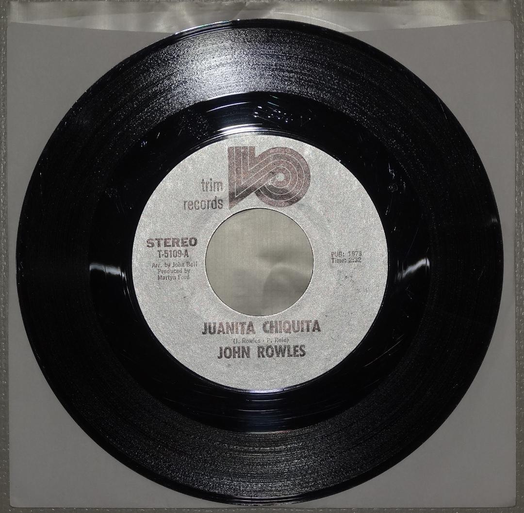 洋楽 Juanita Chiquita / John Rowles / Hawaii