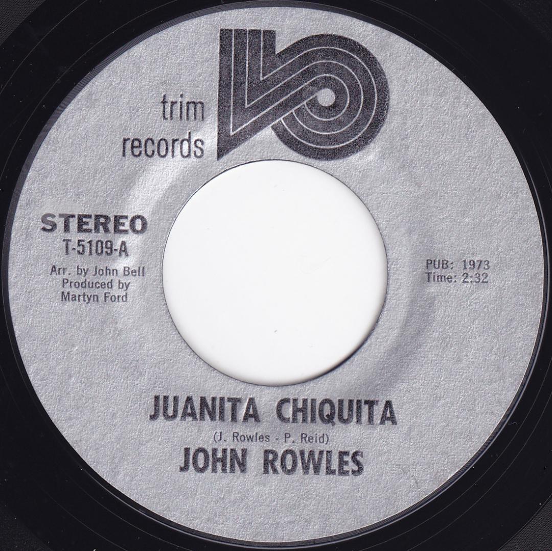 洋楽 Juanita Chiquita / John Rowles / Hawaii