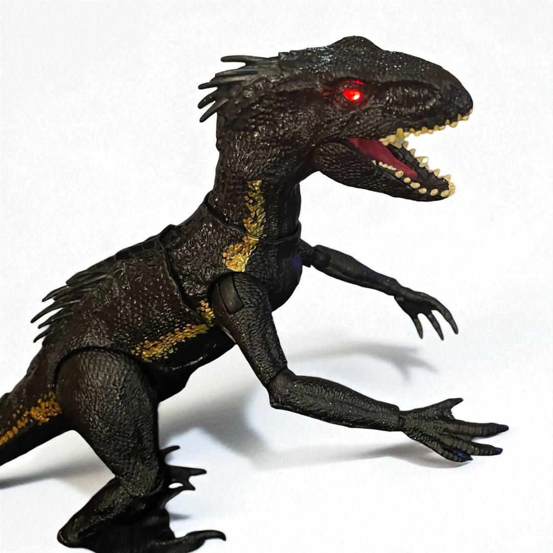 マテル　ジュラシックワールド　インドミナスレックス　インドラプトル　恐竜