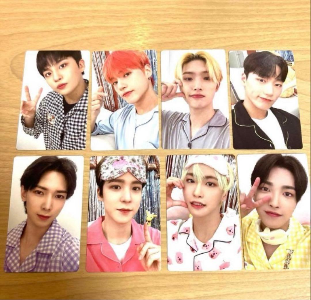 ATEEZ movement beatroad パジャマトレカ　8枚セット