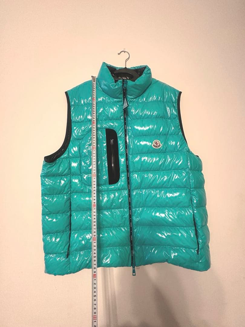【MONCLER 】ターコイズ ダウンベスト【未着用】