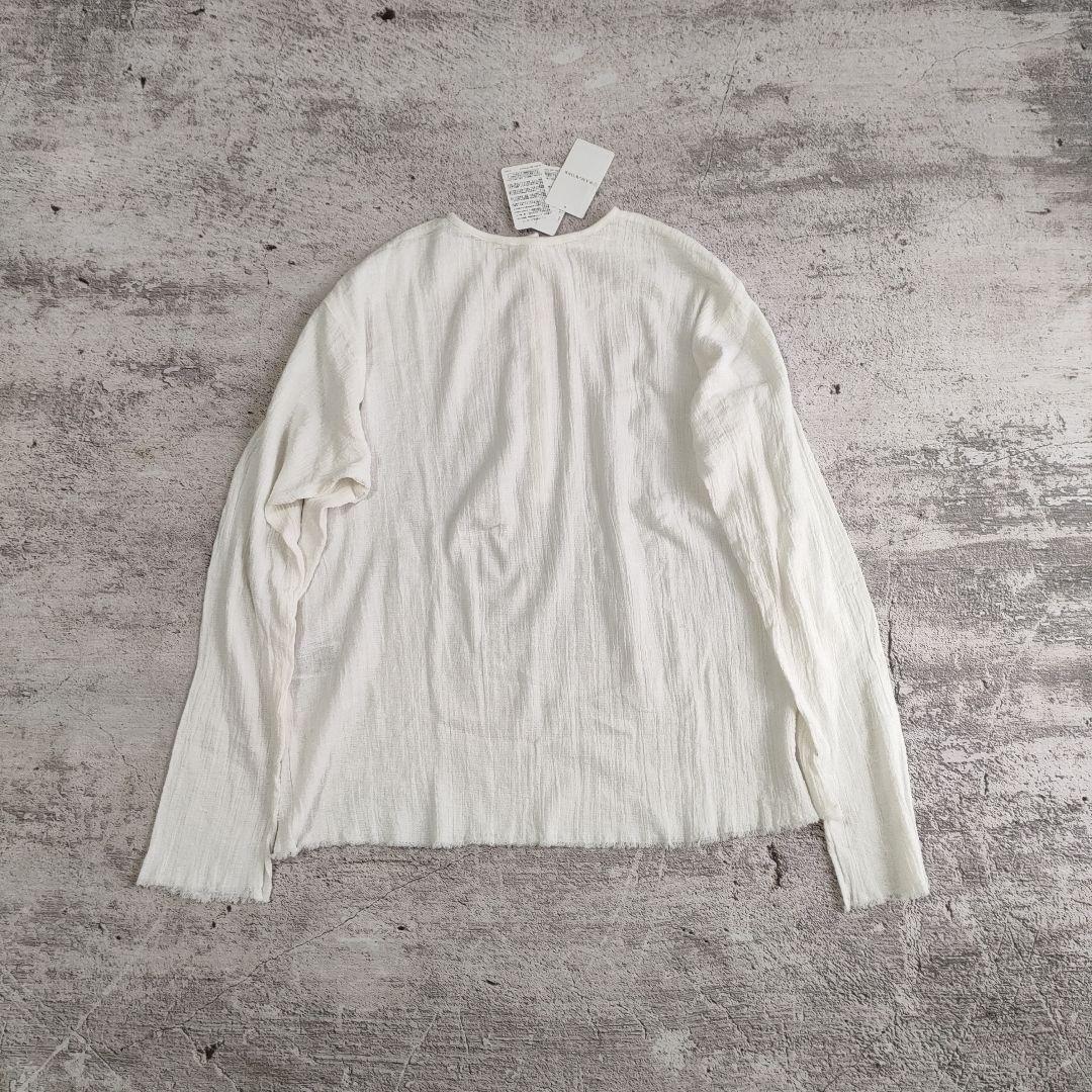 25ss/未使用/FRAMeWORK/楊柳ヘンリーブラウス