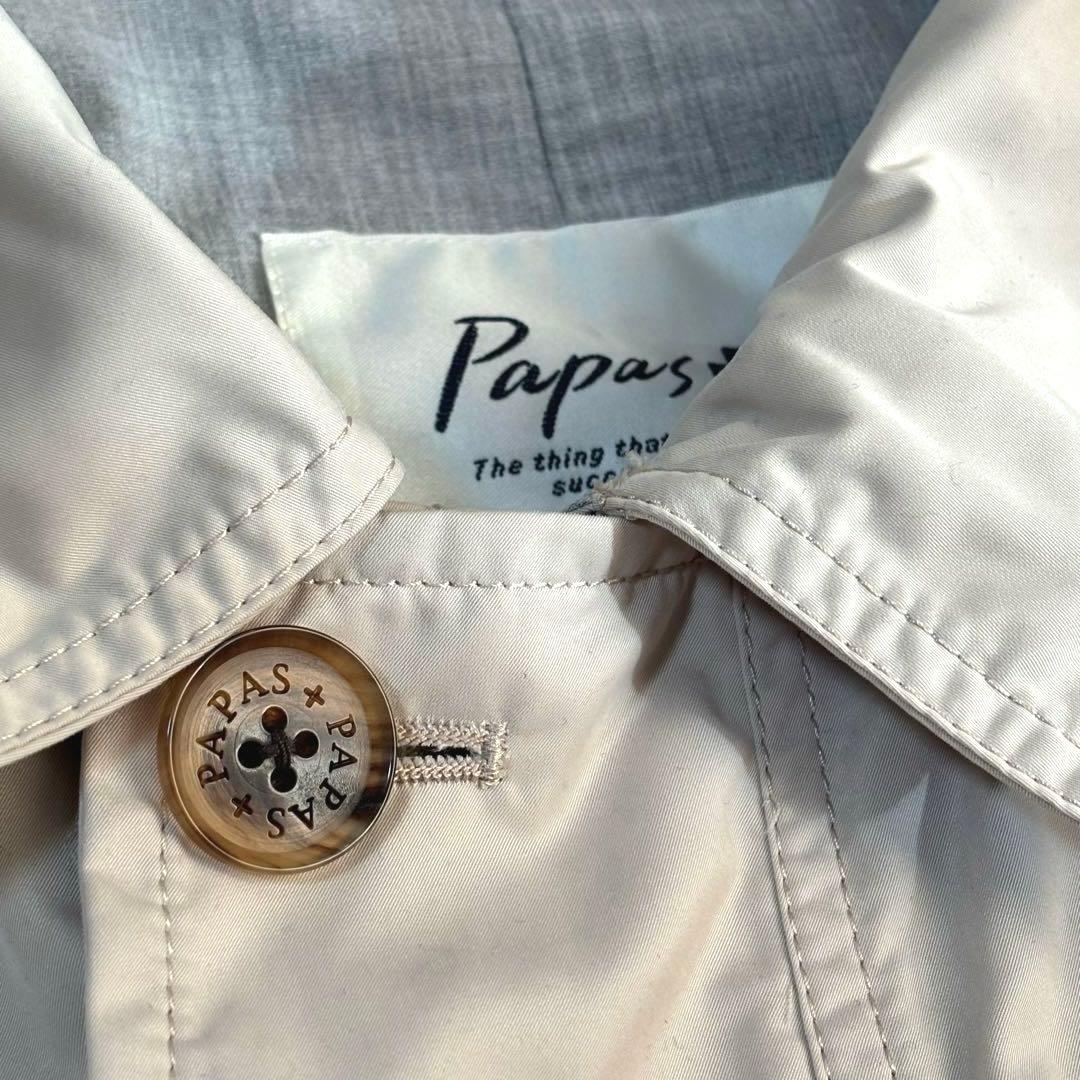 PAPAS PLUS サファリジャケット Mサイズ ブルゾン カバーオール