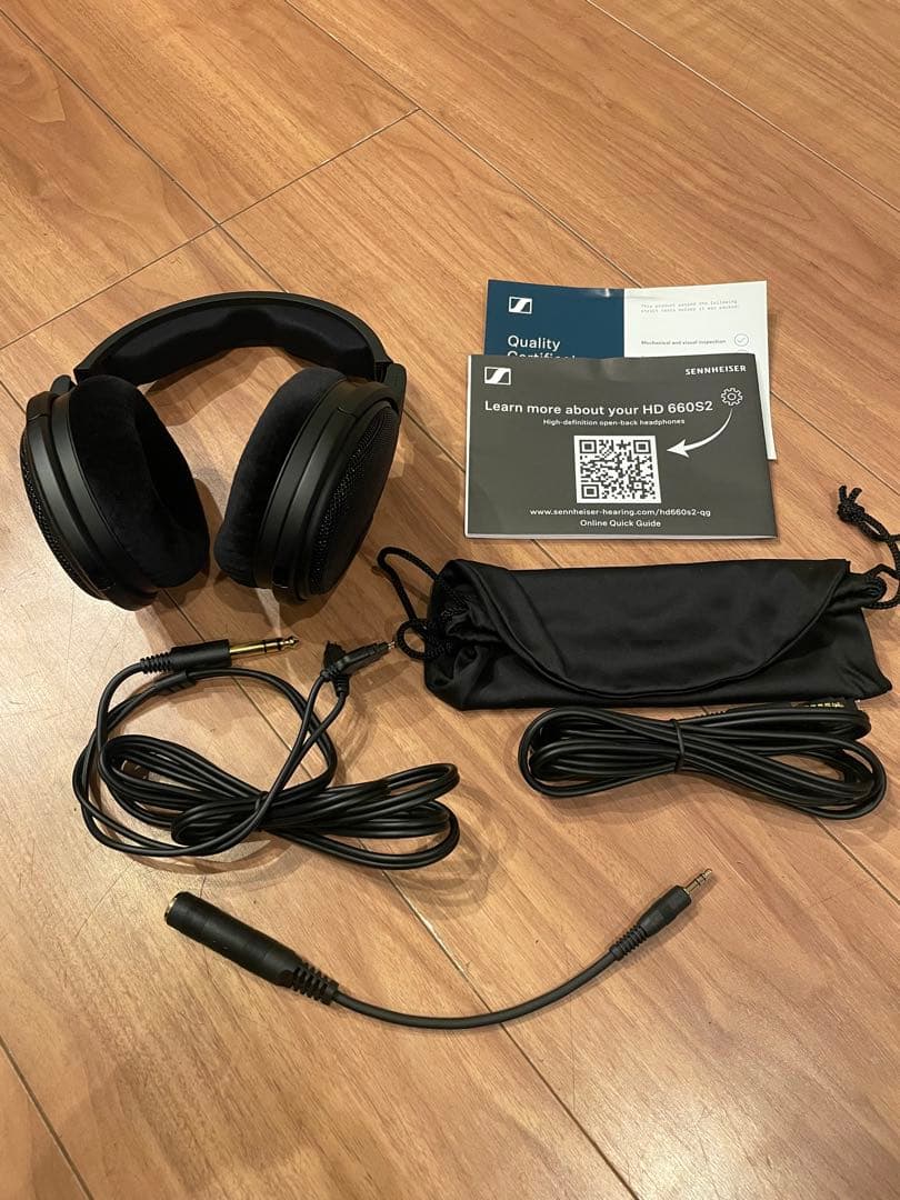 【ほぼ未使用品】Sennheiser HD 660S2 有線ヘッドホン