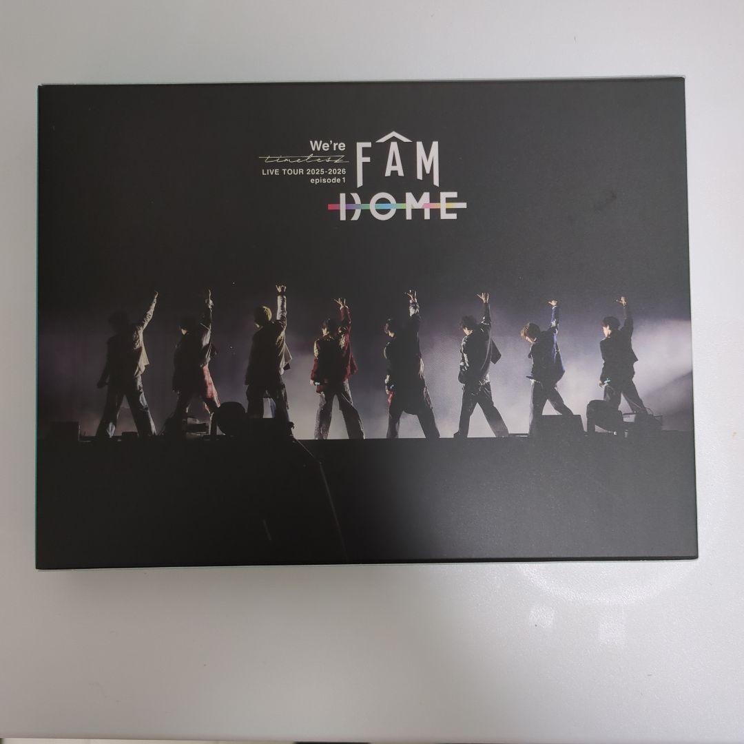 We're timelesz LIVE TOUR FAM DOME(初回限定盤)