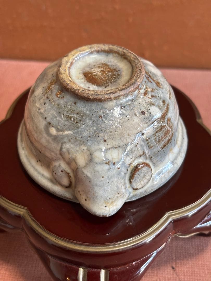 やまちゃん様専河井寛次郎作藁灰釉片口碗　検小鳥達の水場　一品物