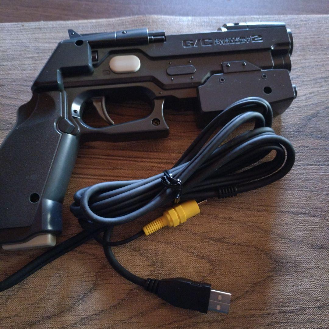 未使用 PS2 ガンコン2 GUNCON2 NPC-106 ナムコ純正 箱付き