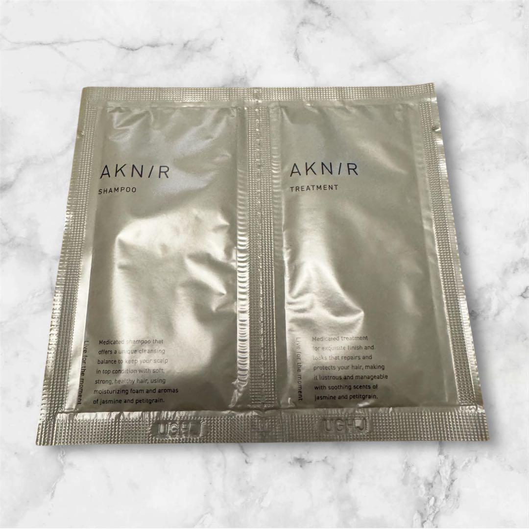 【新品未開封】AKNIR シャンプー＆トリートメント　ローズ×サンダルウッド