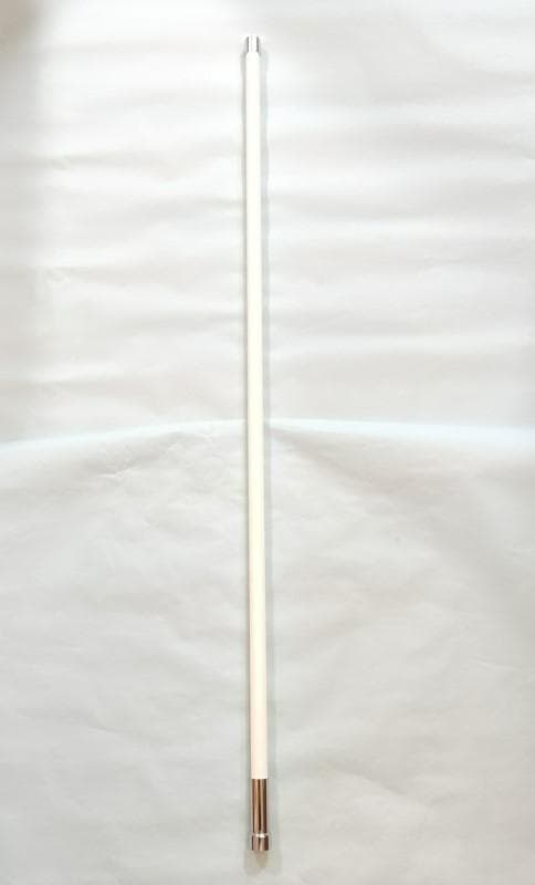 100cm 144/430MHz 白 ノンラジアル アンテナ 300MHz帯受信
