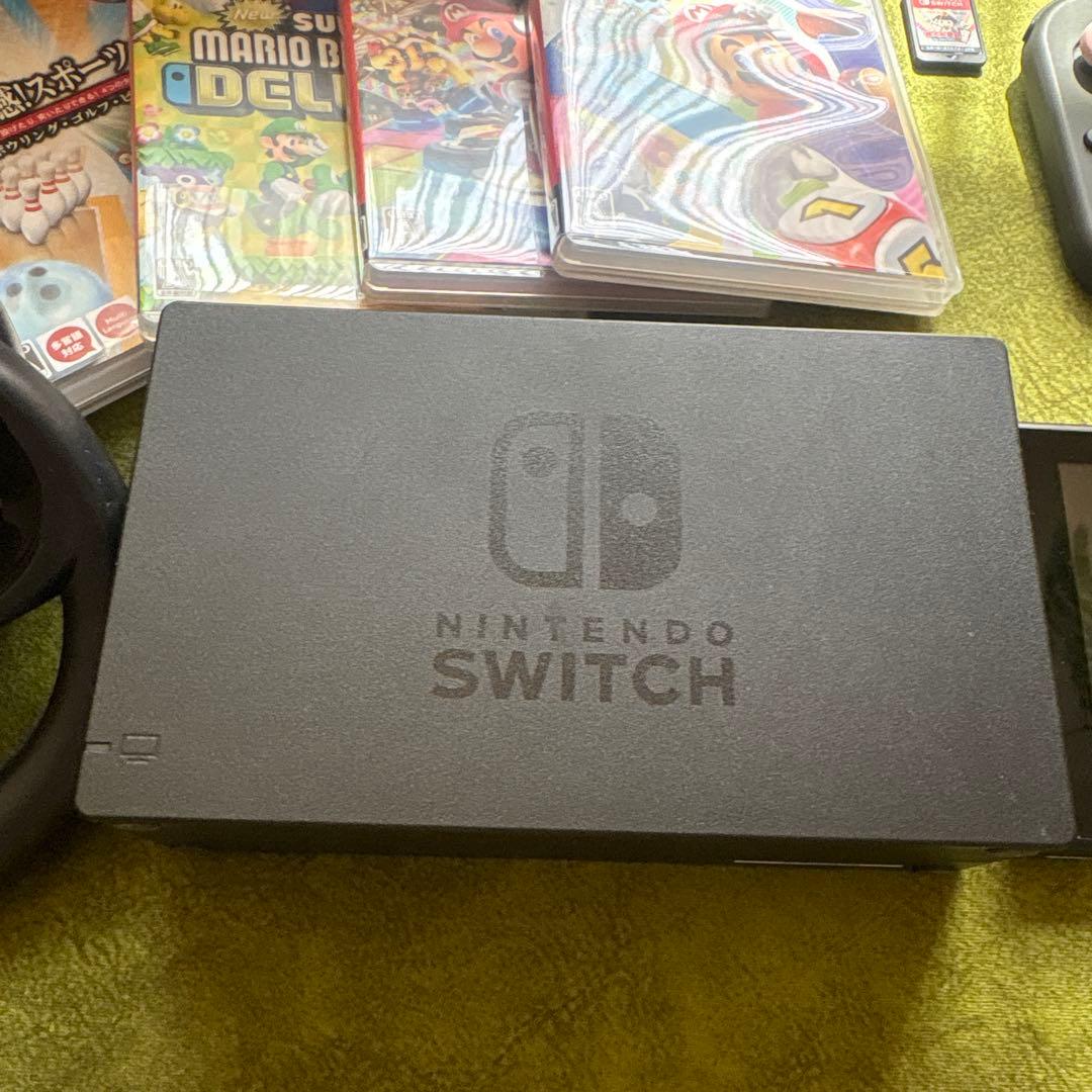Nintendo Switch 本体 + ゲームソフト6本 ジョイコン4本