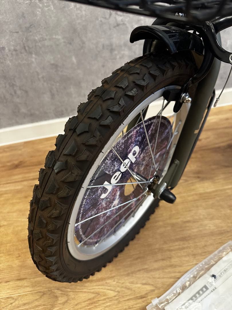 子供用自転車　補助輪　Jeep 16インチ　新品未使用