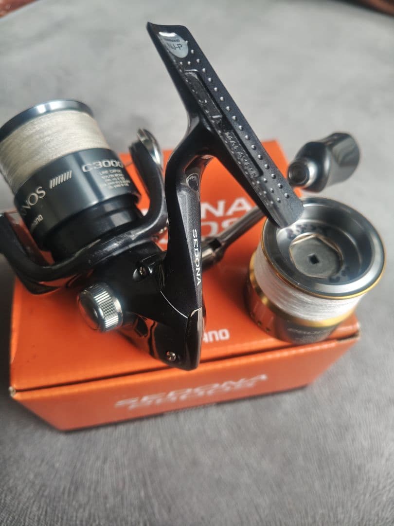 シマノ セドナ 2500S FE　 エアノススプール3000 付き