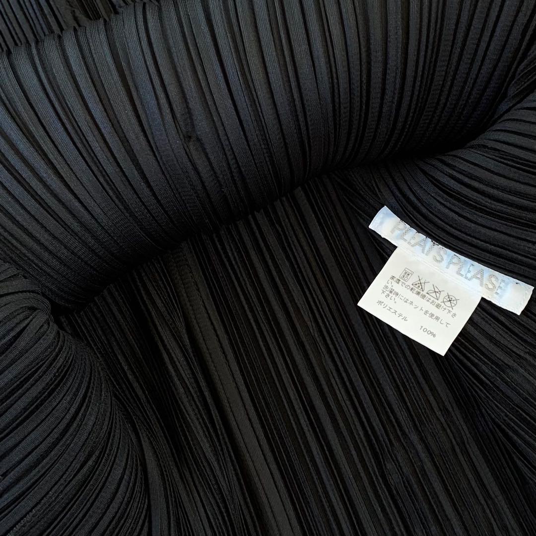 PLEATS PLEASE プリーツベスト ブラック