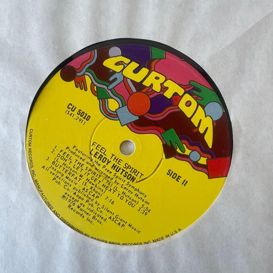 Leroy Hutson USオリジナルLPレコード4枚セット