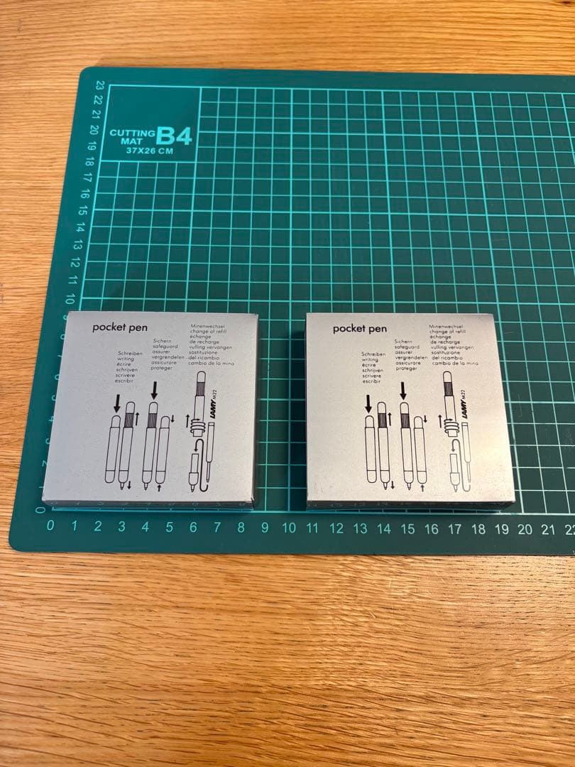 LAMY pico ポケットペン 2本セット売り　レッドとブルー