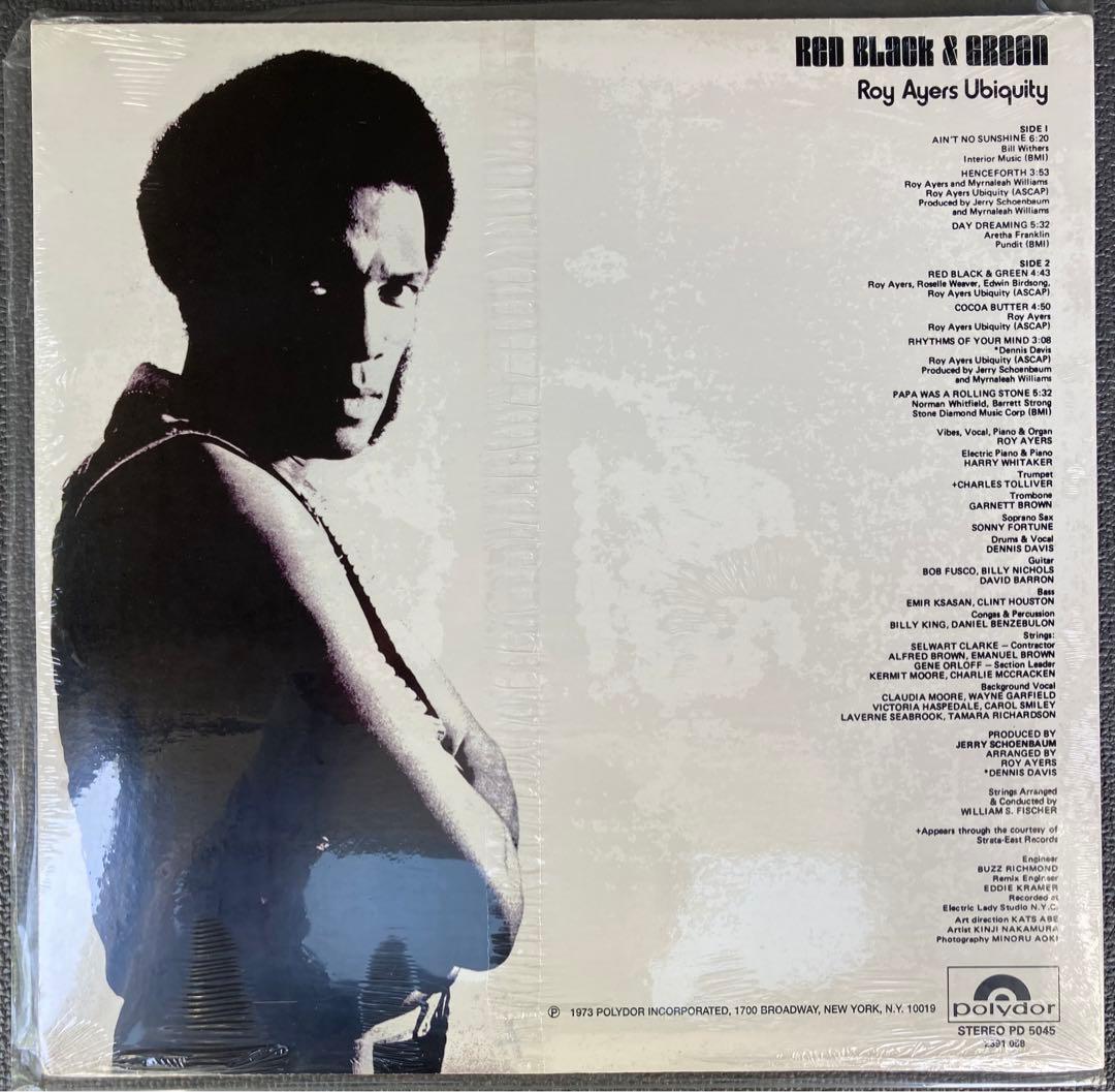 洋楽 Roy Ayers Red Black & Green LP