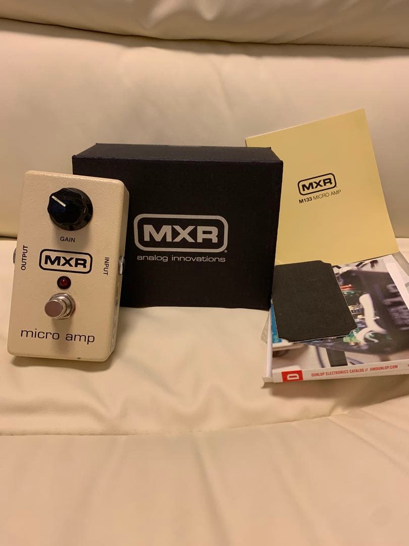 最終値下げ　MXR Micro Amp 箱　備品　あり
