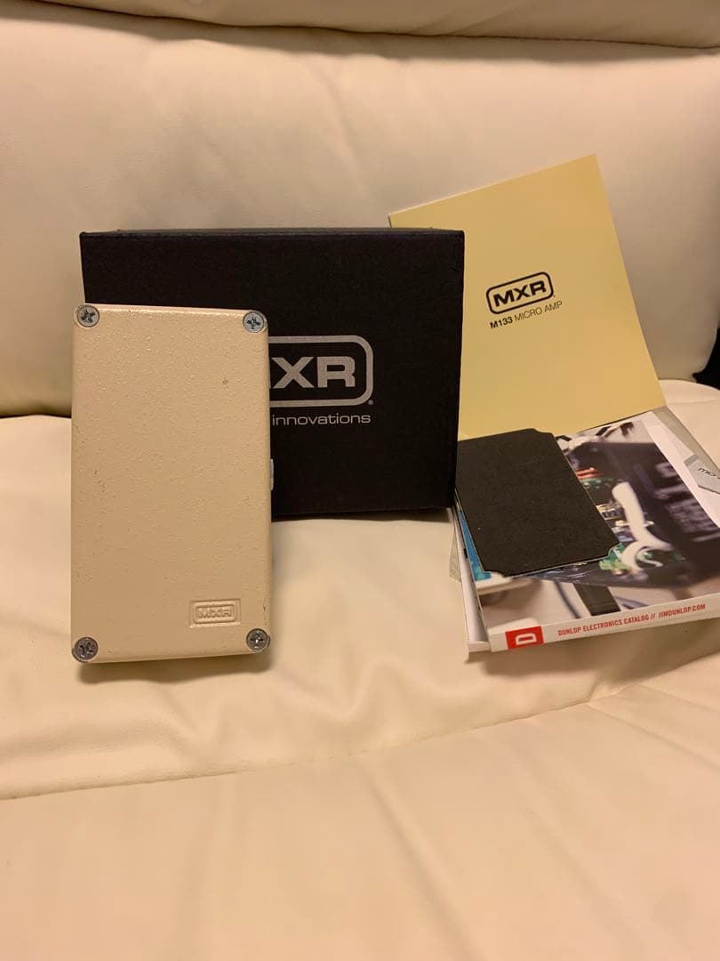 最終値下げ　MXR Micro Amp 箱　備品　あり