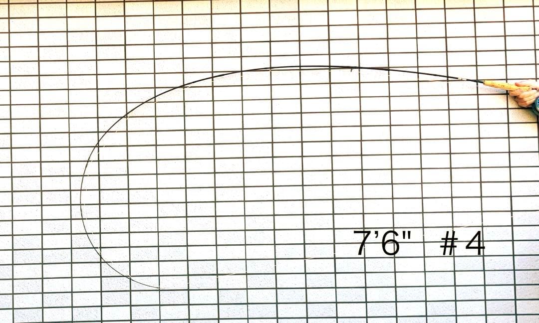 【値下げ】フライロッド 7'6\" #4 4pc