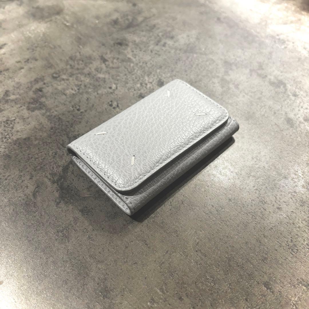 メゾンマルジェラ Maison Margiela キーケース ライトブルー 箱有