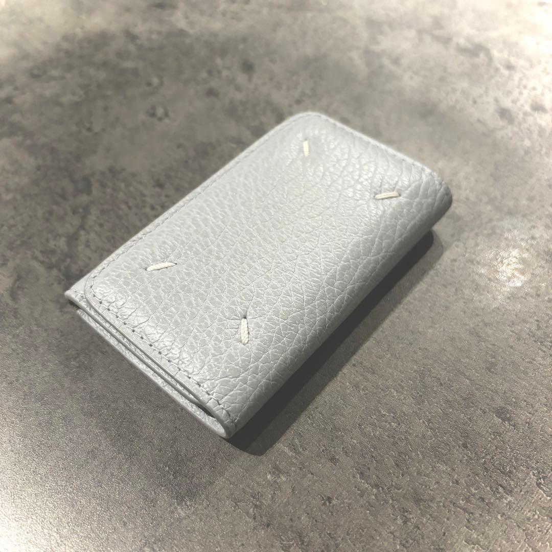 メゾンマルジェラ Maison Margiela キーケース ライトブルー 箱有