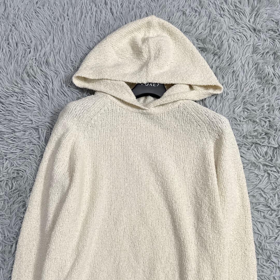 美品✨2025年 セオリー TERRY BOUCLE パーカー フーディー
