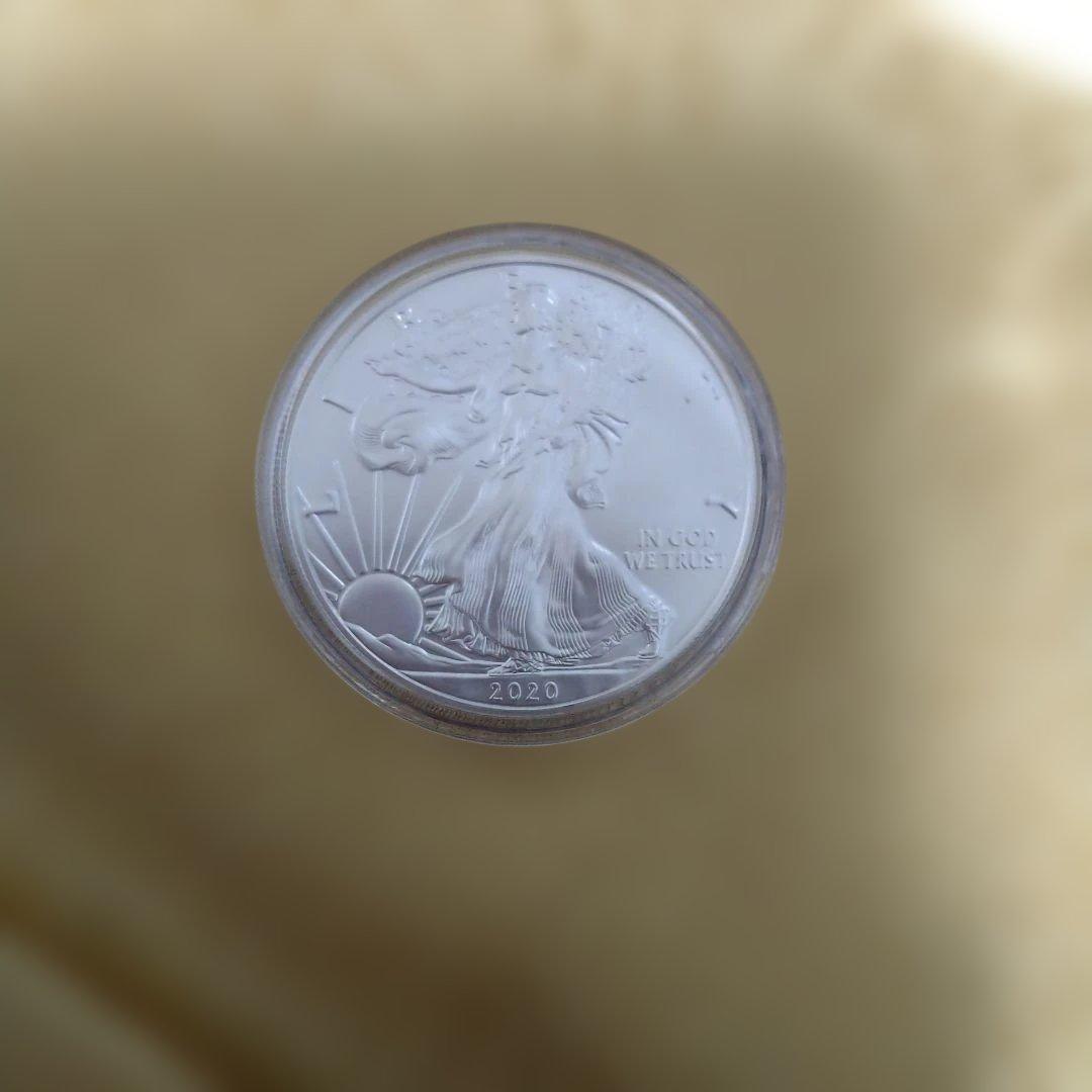 イーグル銀貨1オンス　アメリカ