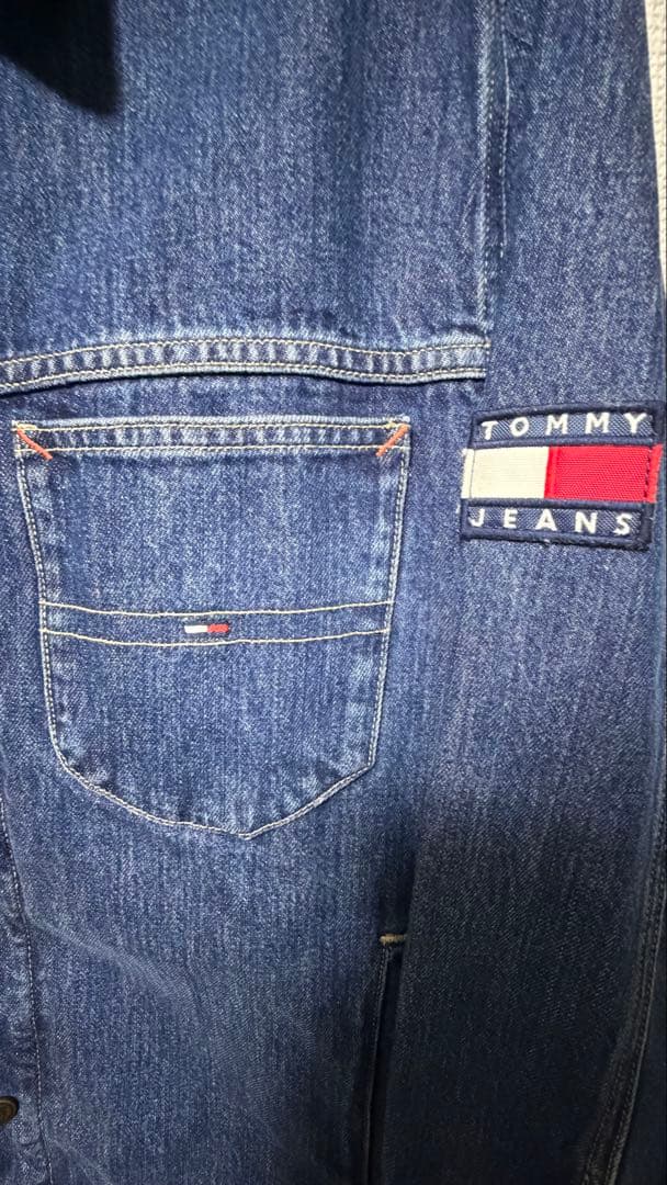  JEANS ダークブルー デニムジャケット Sサイズ