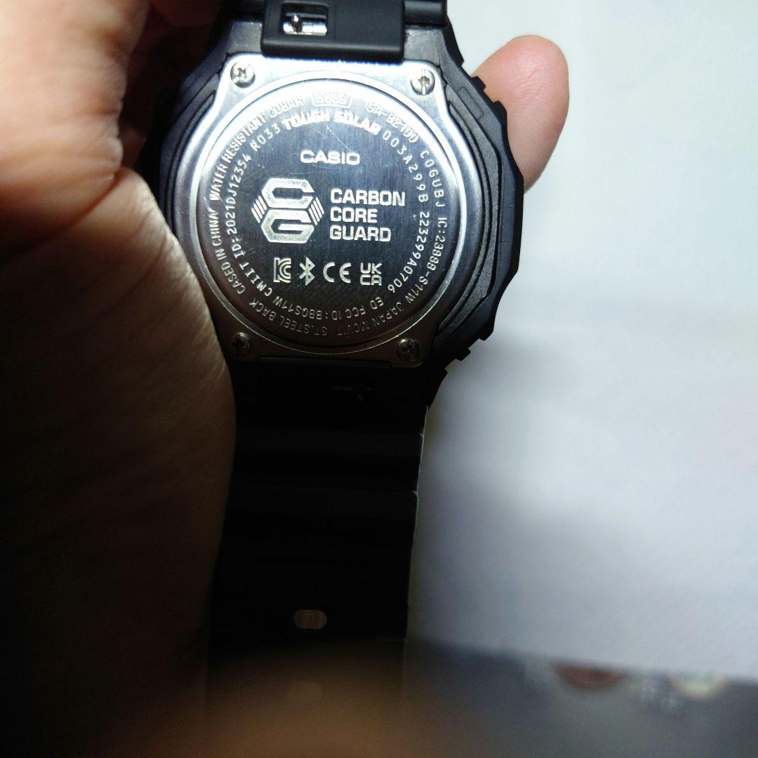 [良品] Gショック スマホリンク ソーラー腕時計 GA-B2100-1AJF