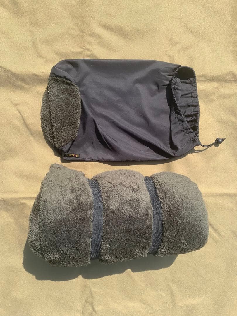 WAQインフレーターマット＋JAGUY毛布(シュラフ)