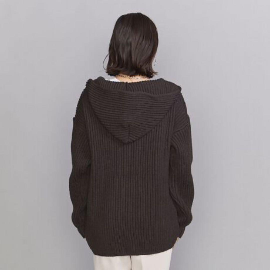 【新品】Ｂ＆Ｙ　ＡＲＲＯＷＳ　ニットパーカー　アイランドタイド　アローズ