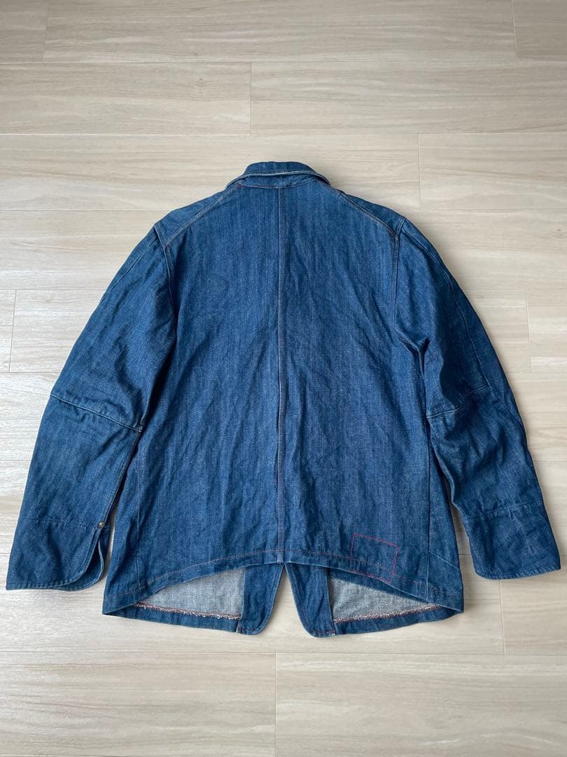 00s リーバイス レッド 1st デニム テーラードジャケット コート 美品