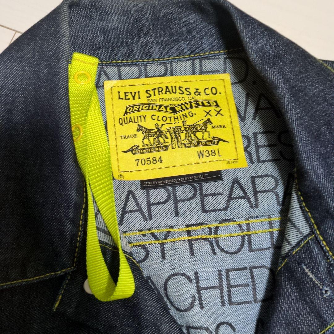 LEVI'S パッカブル ダークデニムジャケット W38L
