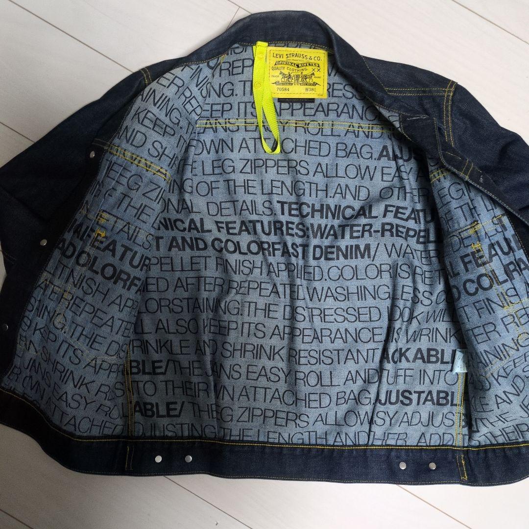 LEVI'S パッカブル ダークデニムジャケット W38L