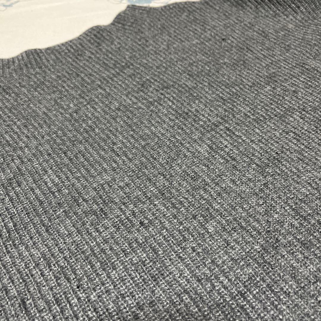 IENA イエナ カシミヤ混ウールレーヨン 2WAYベスト　グレー　ニット