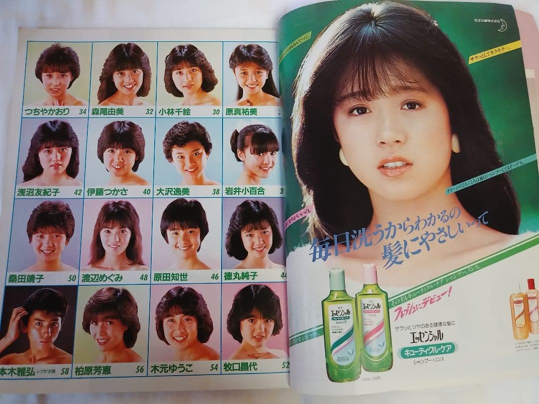明星ヘアカタログ '83 夏の号　 希少品　レア