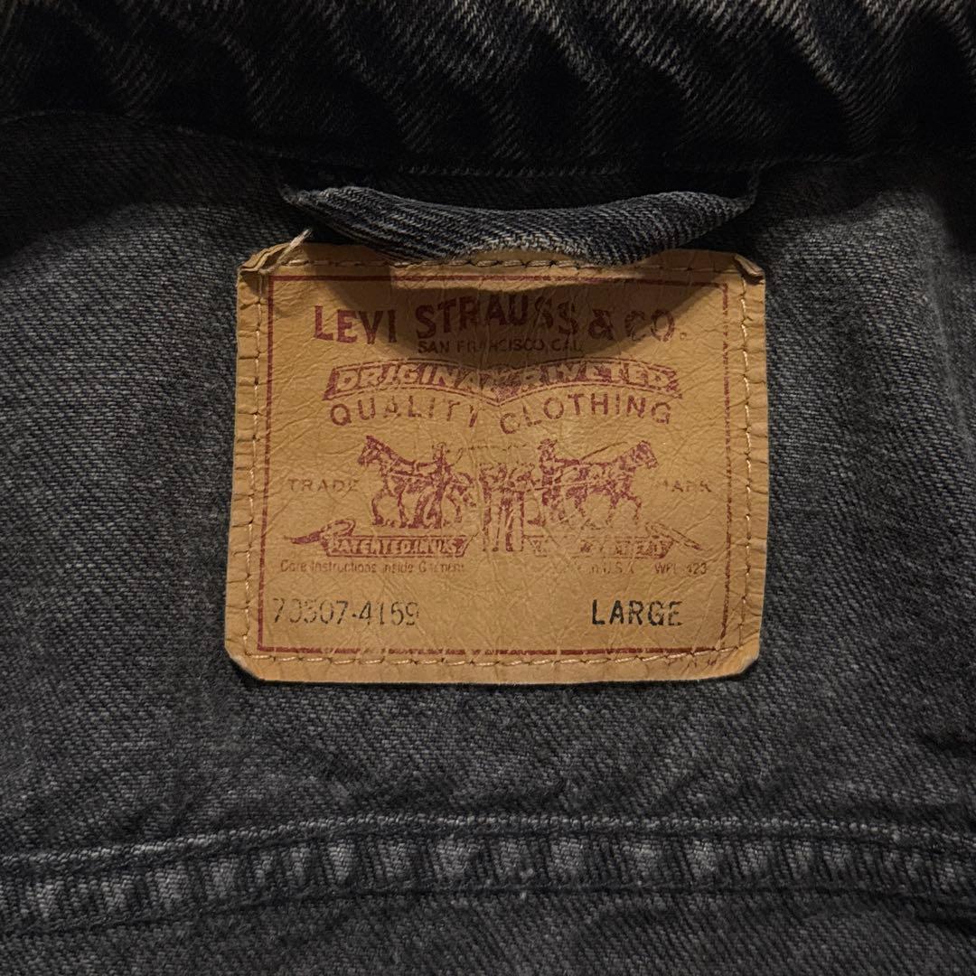 アメリカ製 90s Levi's 70507-4159 ブラック LARGE