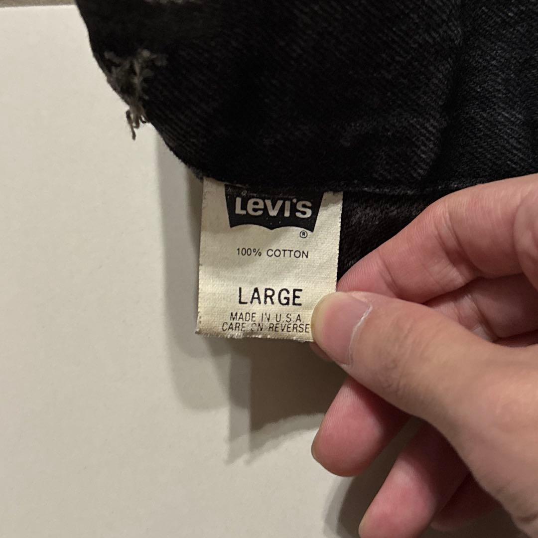 アメリカ製 90s Levi's 70507-4159 ブラック LARGE