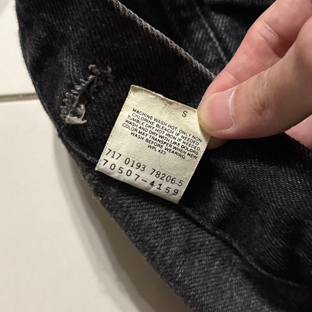 アメリカ製 90s Levi's 70507-4159 ブラック LARGE