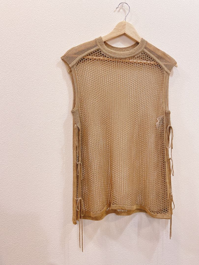 y*4様 ◇美品◇ Mame Kurogouchi マメクロゴウチメッシュベスト