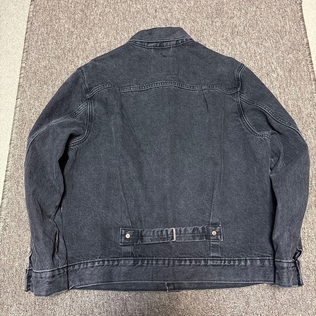 Levi's PREMIUM デニムジャケット ブラックデニム　S